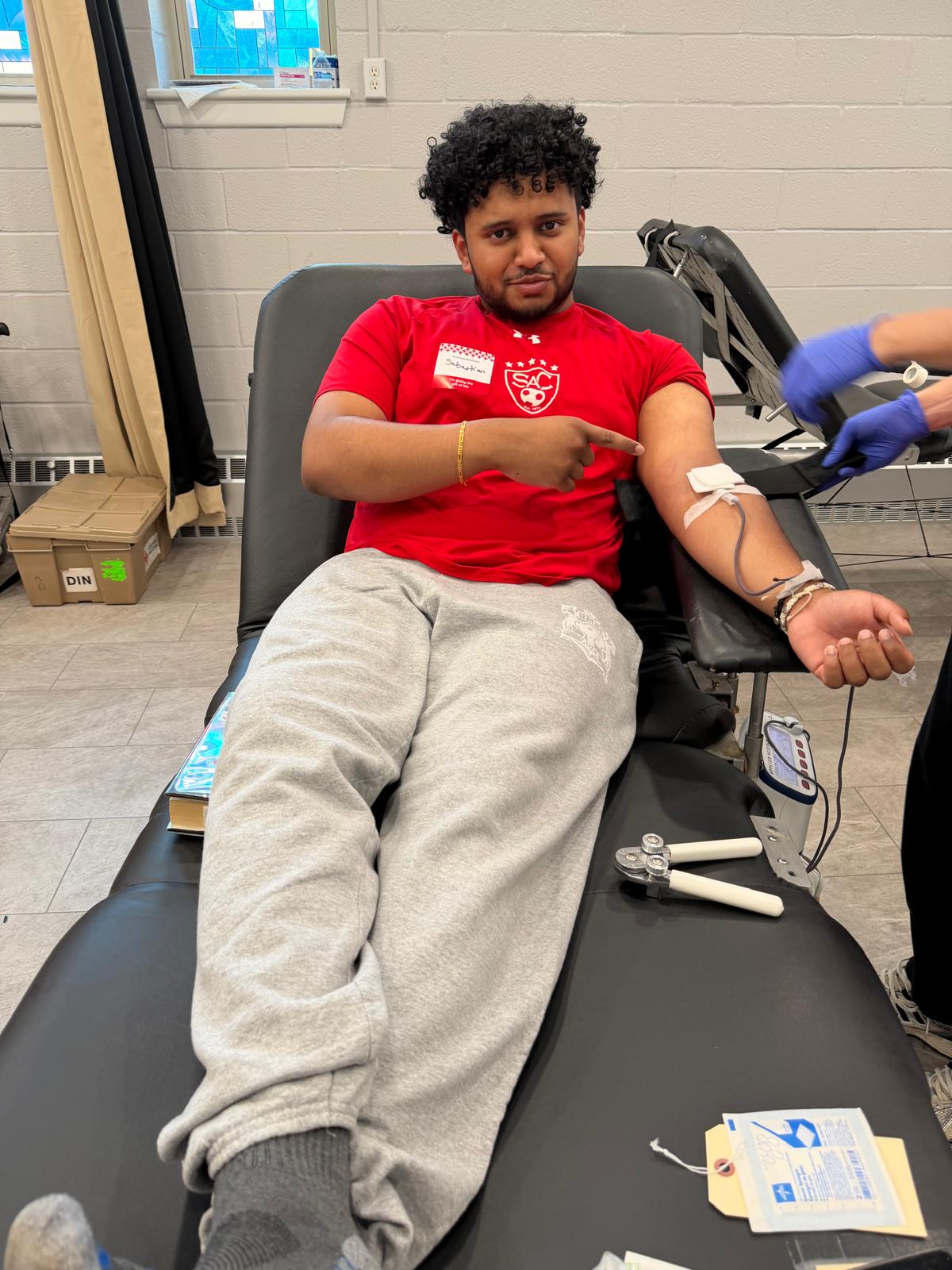 Blood Drive organised by Men's Forum