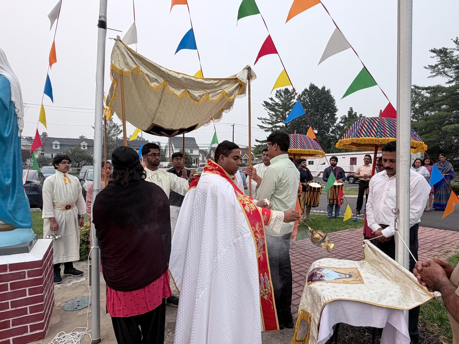 St Alphonsa Parish Feast 2026 Flag Hoisting